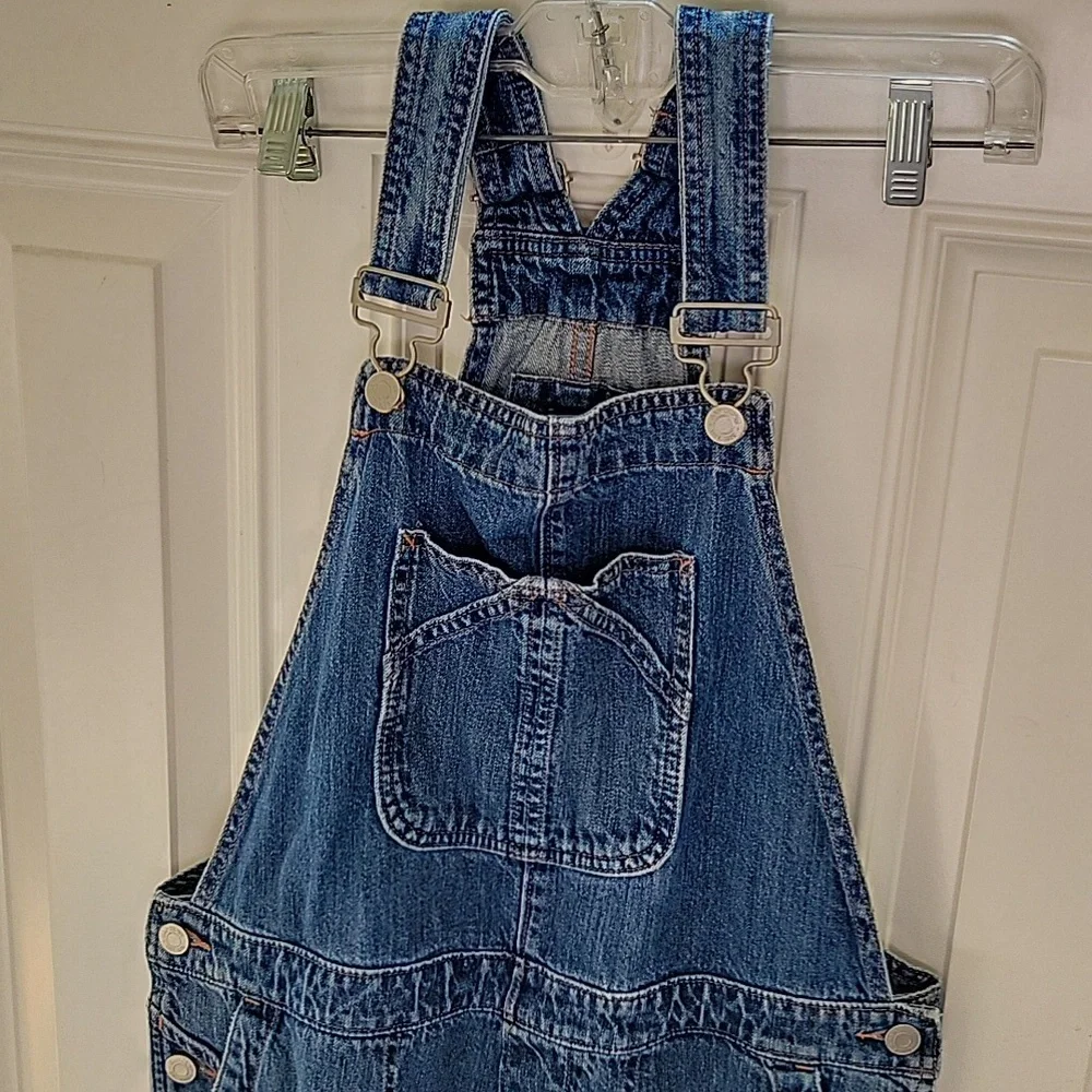 GAP Women’s Blue Denim Overalls Sz. S - Picture 2 of 10